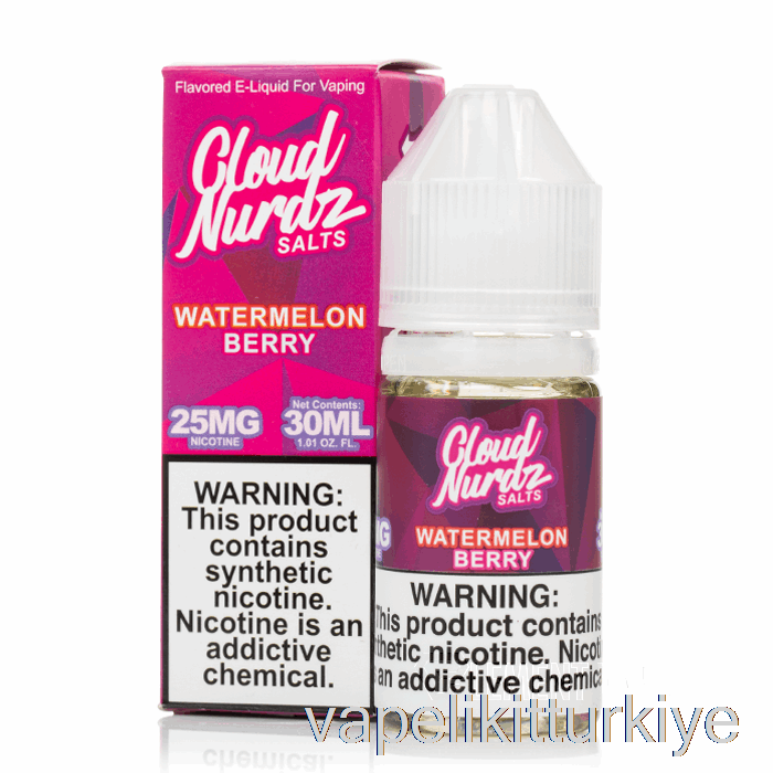 Vape Türkiye Karpuz Berry - Bulut Nurdz Tuzları - 30ml 50mg